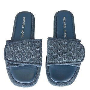MICHAEL Michael Kors Suki Flat Slide Women's Sandals Union Wash